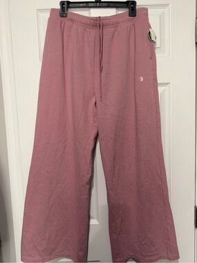 Aeropostale Wide Leg Pink Sweatpants
